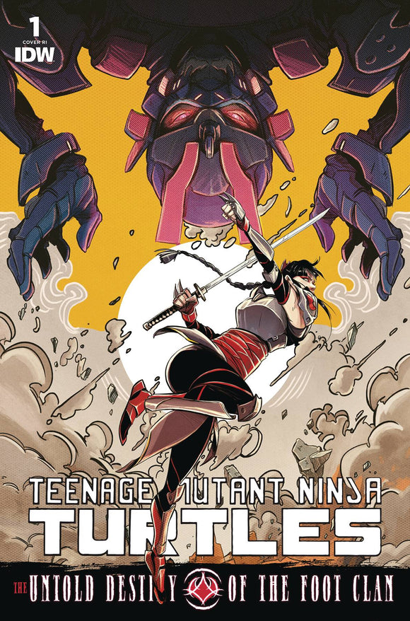 Teenage Mutant Ninja Turtles: The Untold Destiny of the Foot Clan #1 Variant RI (10) (Santtos) [1:10]