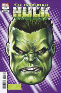 INCREDIBLE HULK #10 MARK BROOKS HEADSHOT VAR