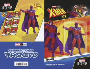 RESURRECTION OF MAGNETO #3 X-MEN 97 MAGNETO ACTION FIG VAR