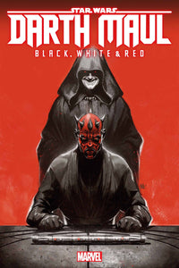 STAR WARS DARTH MAUL BLACK WHITE & RED #1 BEN HARVEY VAR