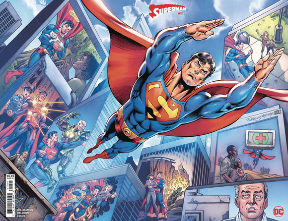 SUPERMAN #12 CVR D DAN JURGENS & NORM RAPMUND WRAPAROUND