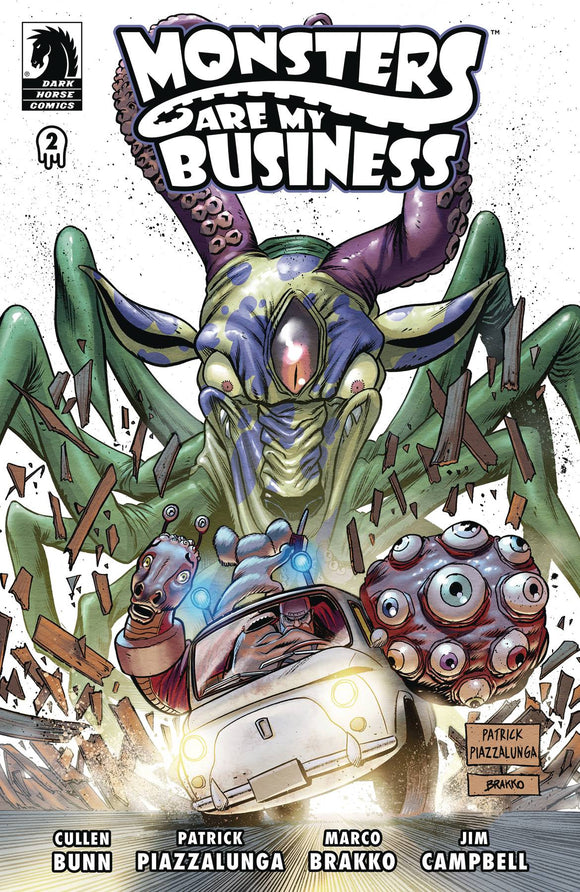 Monsters Are My Business (And Business is Bloody) #2 (CVR A) (Patrick Piazzalunga )