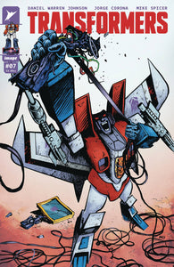 TRANSFORMERS #7 CVR A JOHNSON