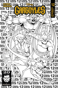 GARGOYLES #12 CVR Q 7 COPY FOC INCV HAESER LINE ART