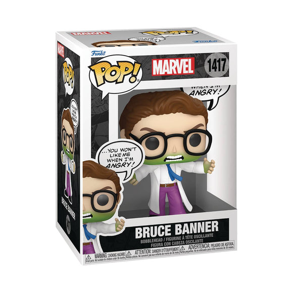 POP MARVEL BRUCE BANNER DON'T MAKE ME ANGRY