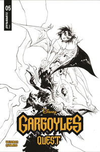 GARGOYLES QUEST #5 CVR F 10 COPY INCV LEE LINE ART