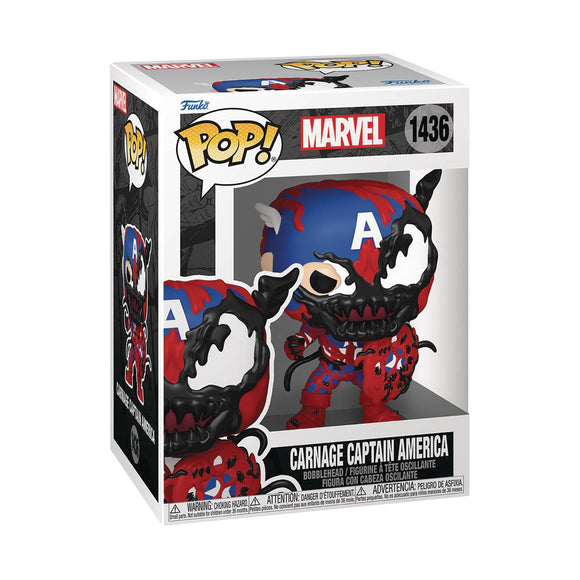 POP MARVEL CARNAGEIZED CAPTAIN AMERICA