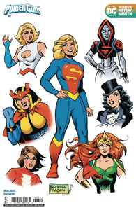 POWER GIRL #7 CVR F FRADON WMNS HIST MNTH