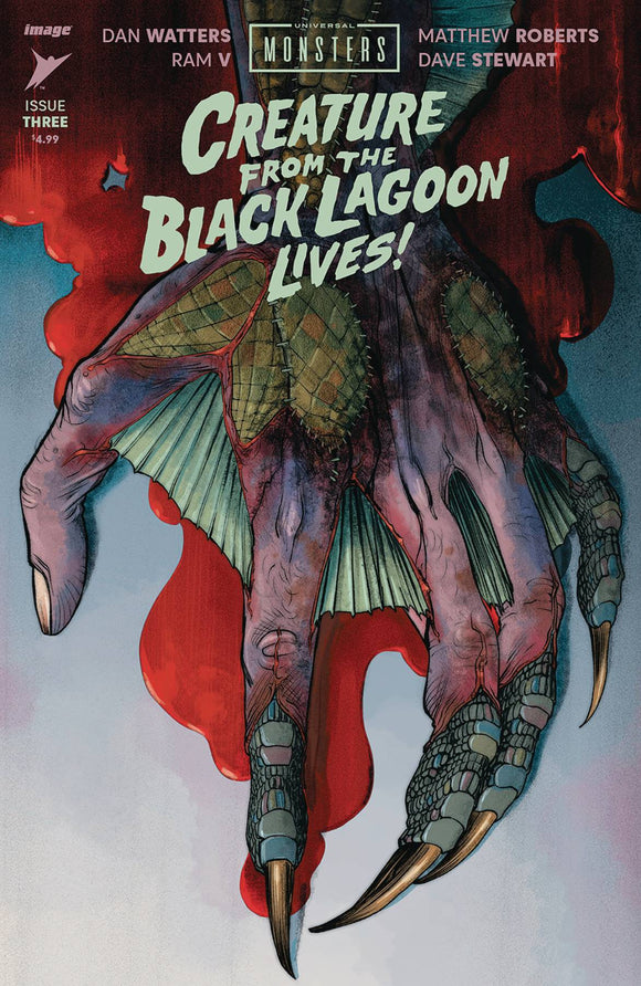 UNIVERSAL MONSTERS CREATURE FROM THE BLACK LAGOON LIVES #3 (OF 4) CVR A MATTHEW ROBERTS