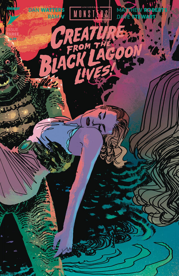 UNIVERSAL MONSTERS CREATURE FROM THE BLACK LAGOON LIVES #3 (OF 4) CVR C INC 1:10 DANI CONNECTING VAR