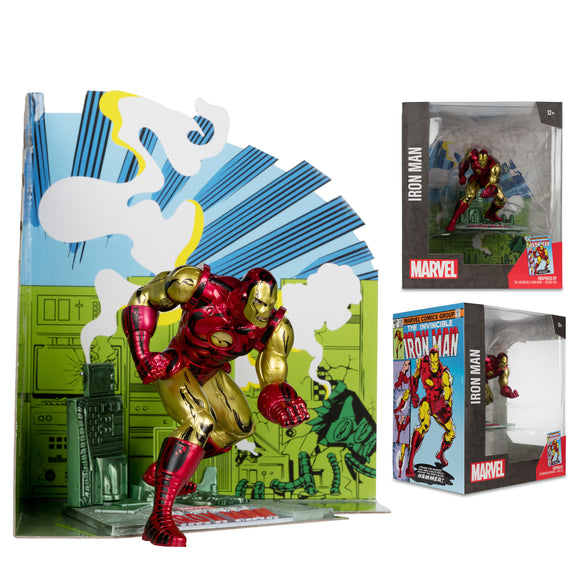 MCFARLANE MARVEL IRON MAN #126 1/10 SCALE