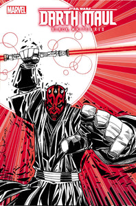 STAR WARS DARTH MAUL BLACK WHITE & RED #4 (OF 4) SIMONSON VAR