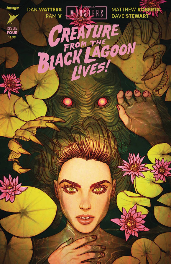 UNIVERSAL MONSTERS CREATURE FROM THE BLACK LAGOON LIVES! #4 (OF 4) CVR B JENNY FRISON VAR