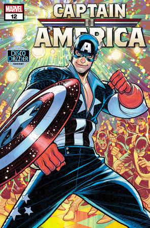 CAPTAIN AMERICA #12 ELIZABETH TORQUE DISCO DAZZLER VAR