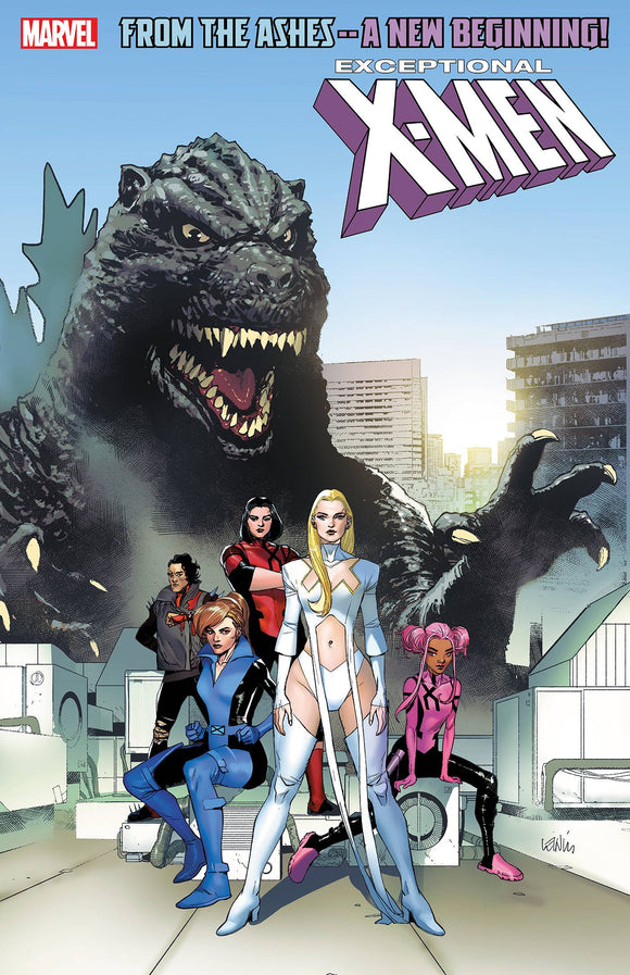 EXCEPTIONAL X-MEN #1 LEINIL YU GODZILLA VAR