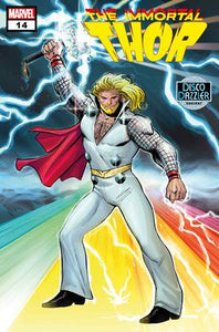 IMMORTAL THOR #14 LEE GARBETT DISCO DAZZLER VAR