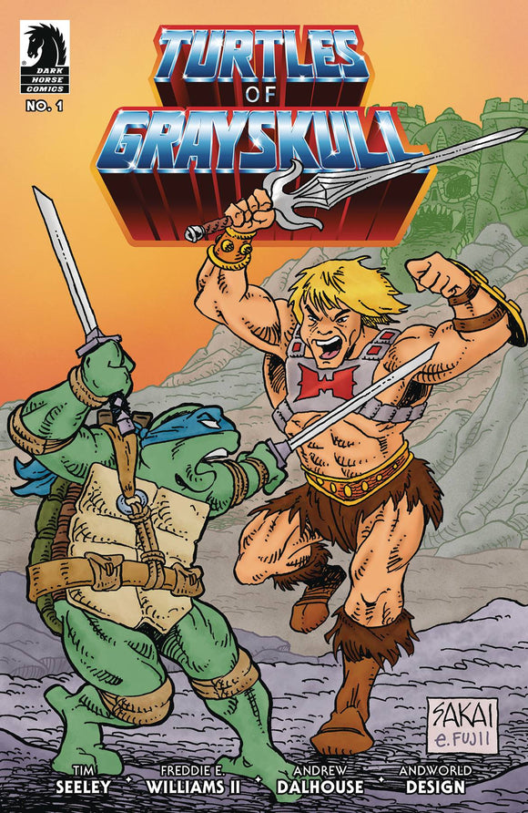 Masters of the Universe/Teenage Mutant Ninja Turtles: Turtles of Grayskull #1 (CVR B) (Stan Sakai)