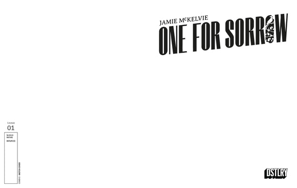 *Pre-Order* ONE FOR SORROW #1 CVR G BLANK SKETCH VAR