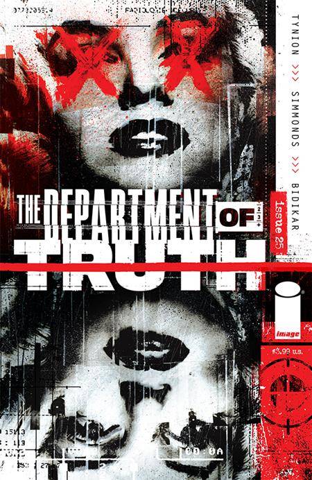 DEPARTMENT OF TRUTH #25 CVR C 10 COPY INCV SIMMONDS