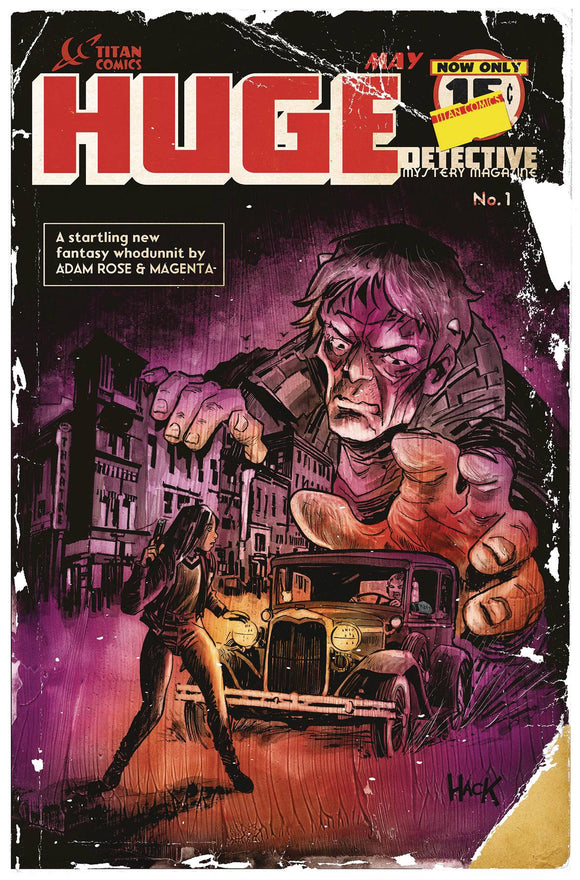 HUGE DETECTIVE #1 (OF 5) CVR D HACK