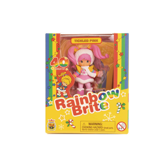 RAINBOW BRITE 2.5IN COLLECTIBLE HOLIDAY FIGURE - TICKLED PINK