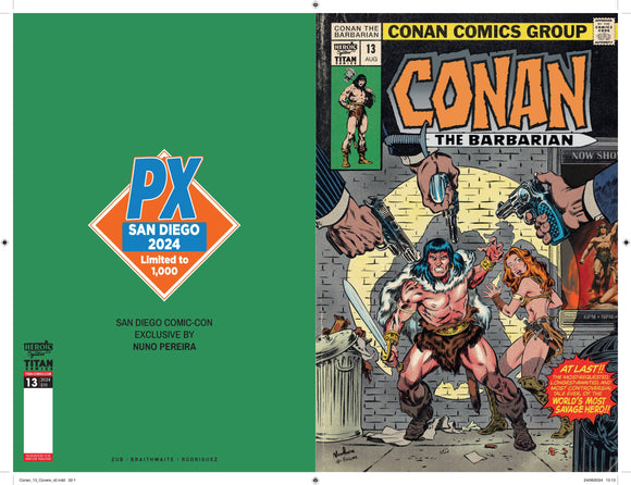 SDCC 2024 CONAN BARBARIAN #13 PX VAR