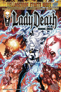 LADY DEATH DEMONIC OMENS #1 (OF 2) CVR A BERNARD STANDARD