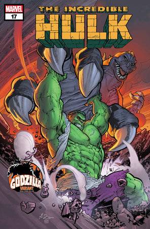 INCREDIBLE HULK #17 ANDREI BRESSAN GODZILLA VAR