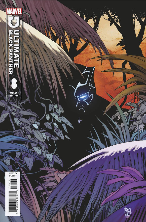 ULTIMATE BLACK PANTHER #8 CAMUNCOLI VAR 1:25  *(NM-)*