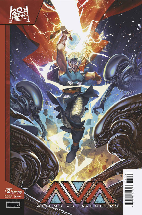 *Pre-Order* ALIENS VS. AVENGERS #2 MATEUS MANHANINI VARIANT