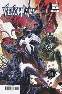 VENOM WAR #2 (OF 5) LUCIANO VECCHIO TEAM EDDIE VAR