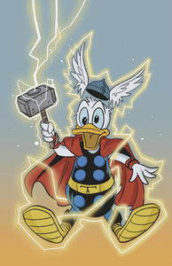 MARVEL & DISNEY: WHAT IF...? DONALD DUCK BECAME THOR #1 PHIL NOTO DONALD DUCK THOR VARIANT