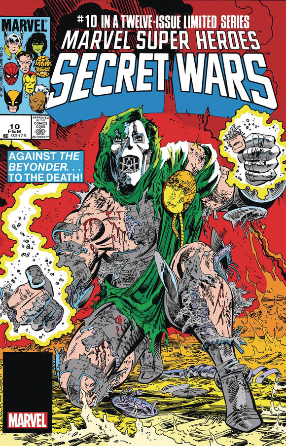 MARVEL SUPER HEROES SECRET WARS #10 FACSIMILE EDITION