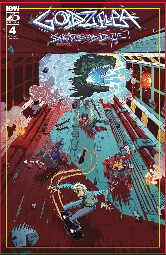 Godzilla: Skate or Die #4 Cover A (Joyce)