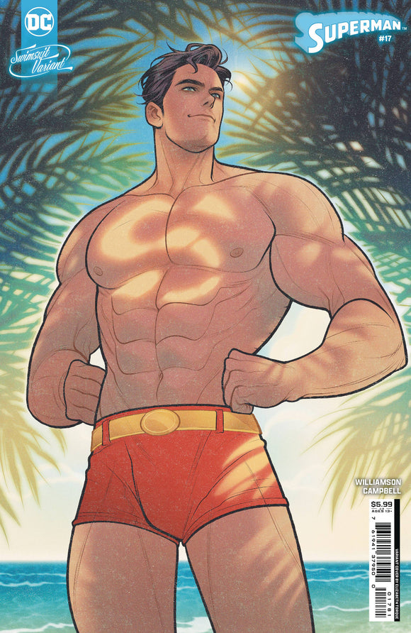 SUPERMAN #17 CVR F ELIZABETH TORQUE SWIMSUIT CSV AP