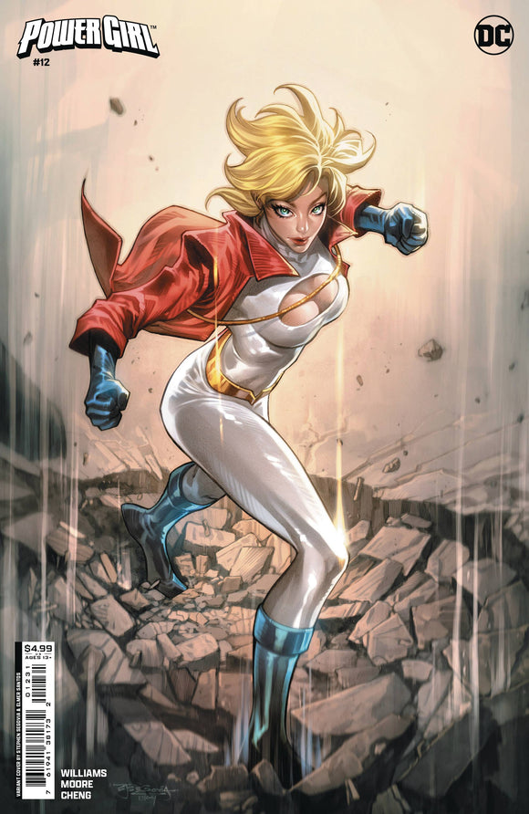 POWER GIRL #12 CVR C STEPHEN SEGOVIA