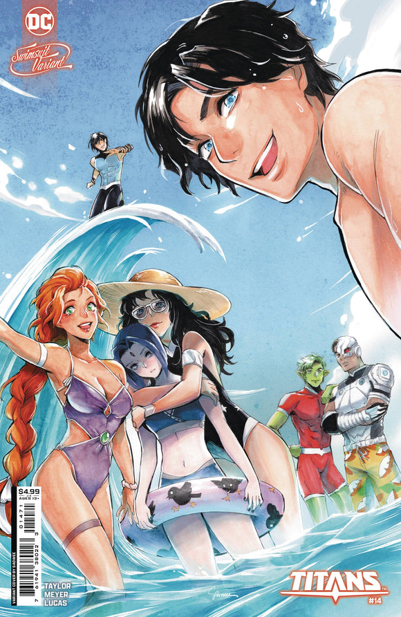 TITANS #14 CVR E SAOWEE SWIMSUIT