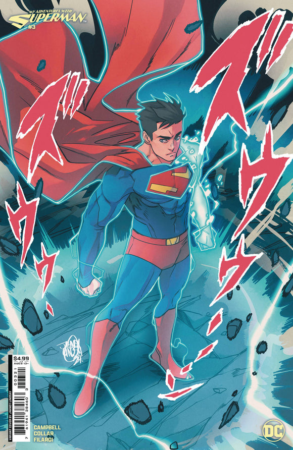 MY ADVENTURES WITH SUPERMAN #3 (OF 6) CVR B LINDSAY CSV