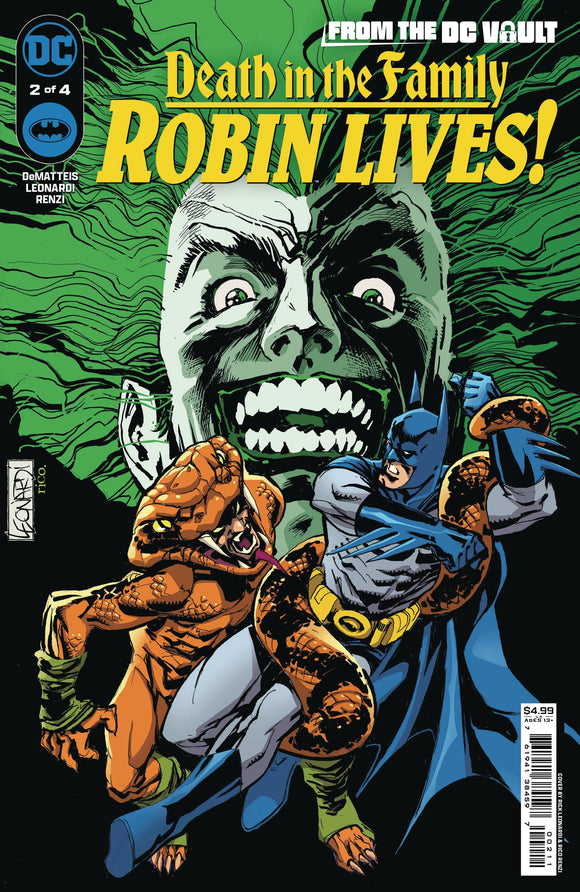 FROM THE DC VAULT DEATH IN THE FAMILY ROBIN LIVES #2 (OF 4) CVR A RICK LEONARDI