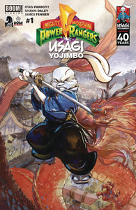 MIGHTY MORPHIN POWER RANGERS USAGI YOJIMBO #1 CVR C CULLUM