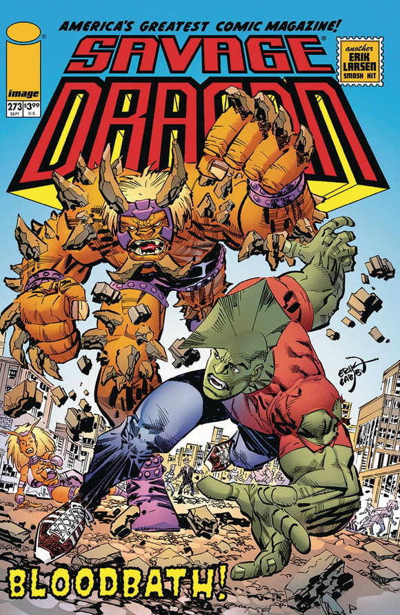 SAVAGE DRAGON #273 CVR A LARSEN