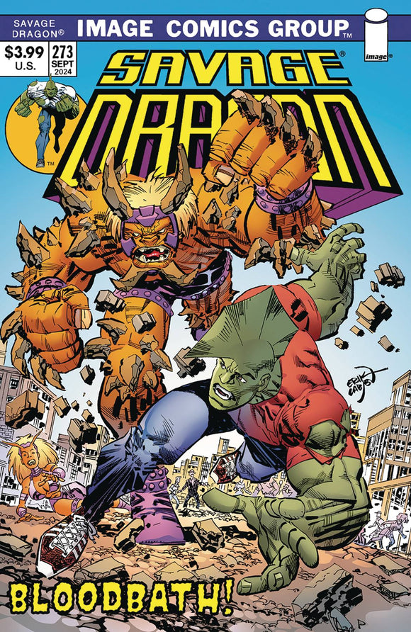 SAVAGE DRAGON #273 CVR B LARSEN