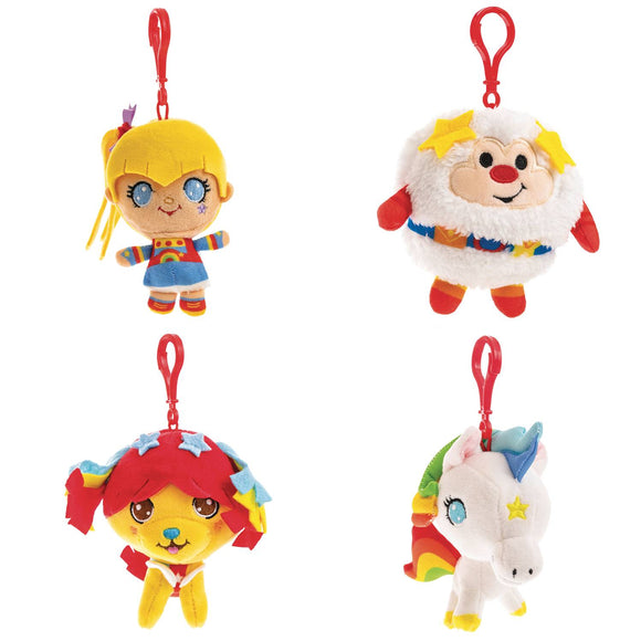 RAINBOW BRITE PLUSH BACKPACK CLIP