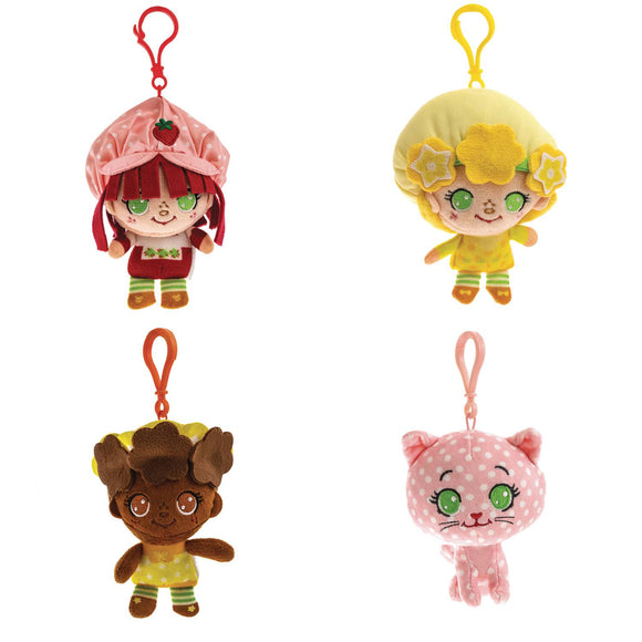 STRAWBERRY SHORTCAKE PLUSH BACKPACK CLIP