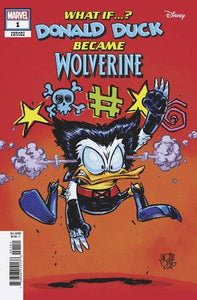 *Pre-Order* MARVEL & DISNEY: WHAT IF...? DONALD DUCK BECAME WOLVERINE #1 SKOTTIE YOUNG VARIANT