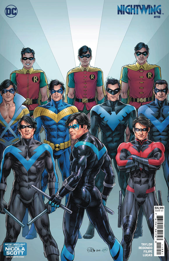 NIGHTWING #118 CVR E NICOLA SCOTT ARTIST SPOTLIGHT