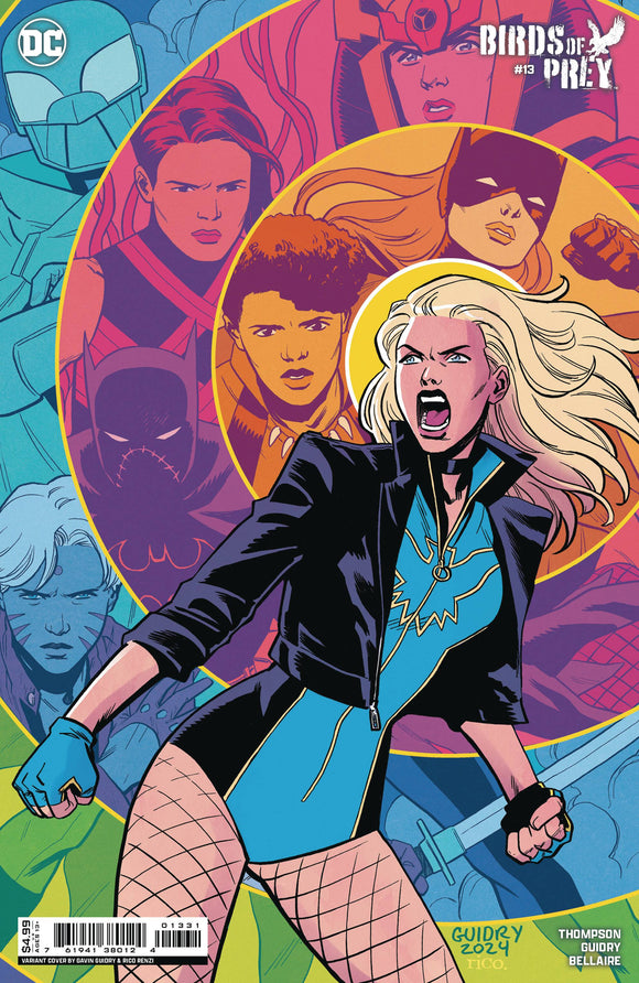 BIRDS OF PREY #13 CVR C GAVIN GUIDRY