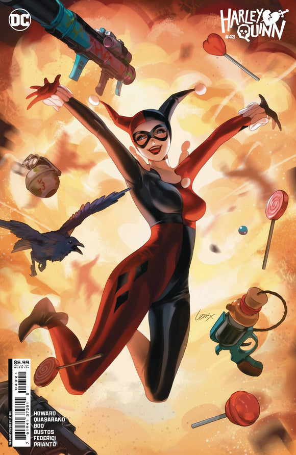 HARLEY QUINN #43 CVR B LESLEY LEIRIX LI