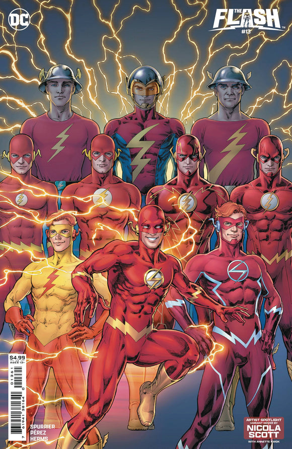 FLASH #13 CVR D NICOLA SCOTT ARTIST SPOTLIGHT