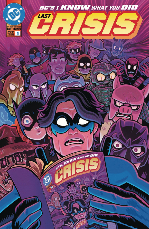 DCS I KNOW WHAT YOU DID LAST CRISIS #1 OS CVR A DAN HIPP